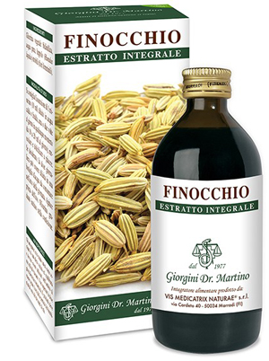 FINOCCHIO ESTRATTO INTEGRALE 200 ML - Fontenova srl