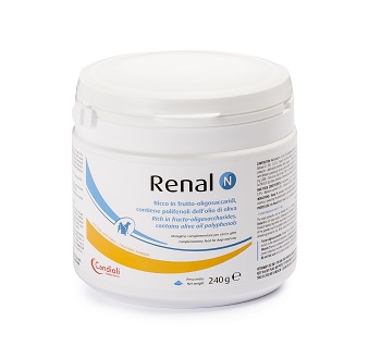 RENAL N MANGIME COMPLEMENTARE PER CANI E GATTI BARATTOLO 240 G - Fontenova srl