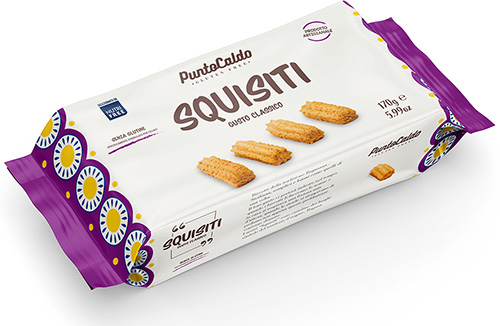 SQUISITI GUSTO CLASSICO SENZA GLUTINE 220 G - Fontenova srl