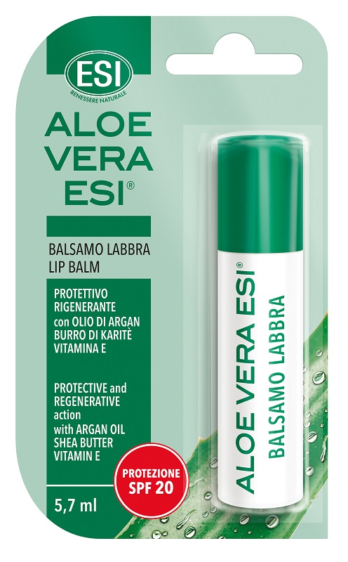 ESI ALOE VERA STICK SPF 20 LABBRA - Fontenova srl