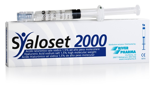 SIRINGA INTRA-ARTICOLARE SYALOSET 2000 ACIDO IALURONICO 1,5% 2 ML 1 PEZZO - Fontenova srl