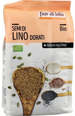 SEMI LINO DORATI SENZA GLUTINE BIO 400 G - Fontenova srl