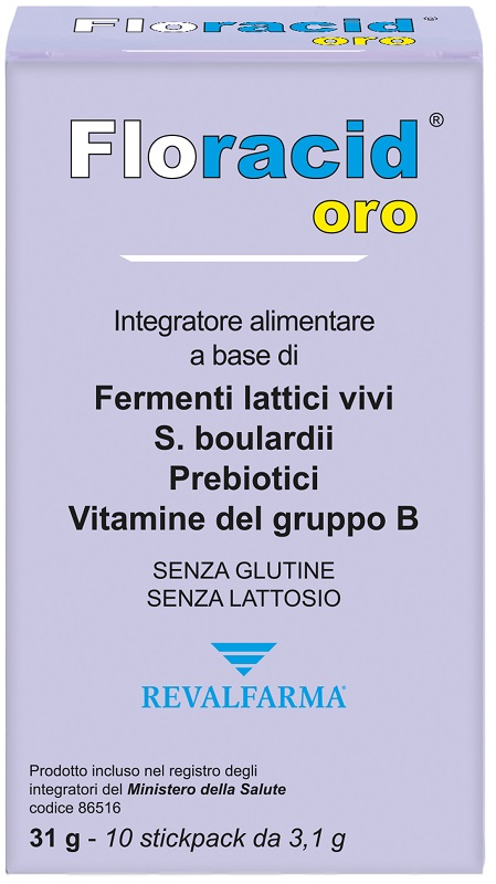FLORACID OROSOLUBILE 10 STICKPACK - Fontenova srl