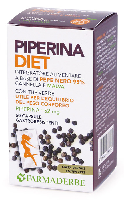 PIPERINA DIET 60 CAPSULE - Fontenova srl