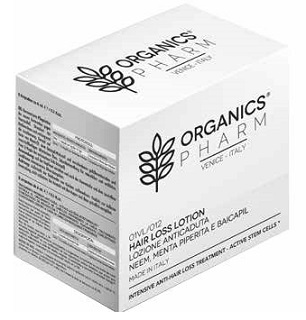 ORGANICS PHARM HAIR LOSS LOTION NEEM OIL-PEPPERMINT-BAICAPIL 12 FIALE DA 6 ML - Fontenova srl