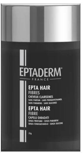 EPTA HAIR FIBRE BLACK - NERO 25 G - Fontenova srl