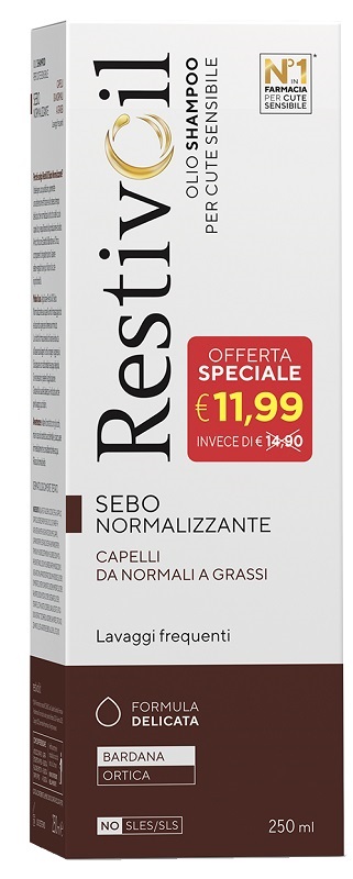 RESTIVOIL SEBO NORMALIZZANTE 250 ML TP - Fontenova srl