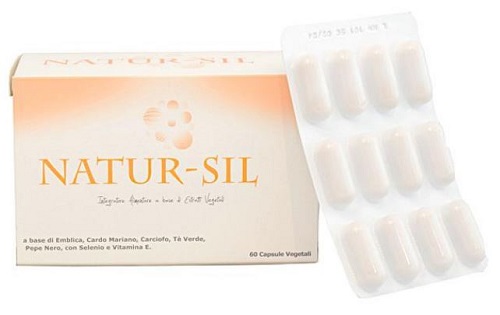 NATUR-SIL 60 CAPSULE VEGETALI - Fontenova srl