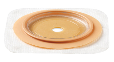 PLACCA NATURA+ PIANA RITAGLIABILE IN IDROCOLLOIDE STOMAHESIVE E CEROTTO POROSO FLANGIA 57 MM 5 PEZZI - Fontenova srl