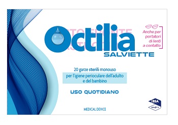 OCTILIA SALVIETTE PERIOCULARI 20 GARZE - Fontenova srl