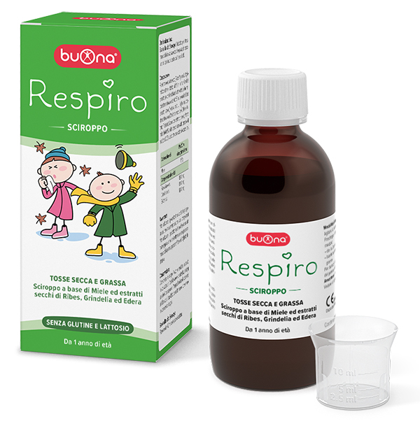 BUONA RESPIRO SCIROPPO 140 ML - Fontenova srl