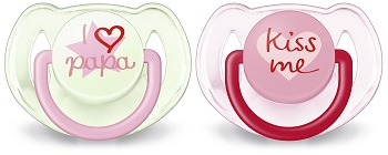 SUCCHIETTO LOVE 6-18 MESI FEMMINA 2 PEZZI - Fontenova srl