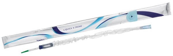 CATETERE VESCICALE AUTOLUBRIFICANTE LIQUICK X-TREME RIVESTIMENTO IDROFILO DIAMETRO CH12 LUNGHEZZA 20 CM PUNTA ERGOTHAN 2 FORI SFALSATI 30 PEZZI - Fontenova srl