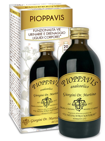 PIOPPAVIS LIQUIDO ANALCOLICO 200 ML - Fontenova srl