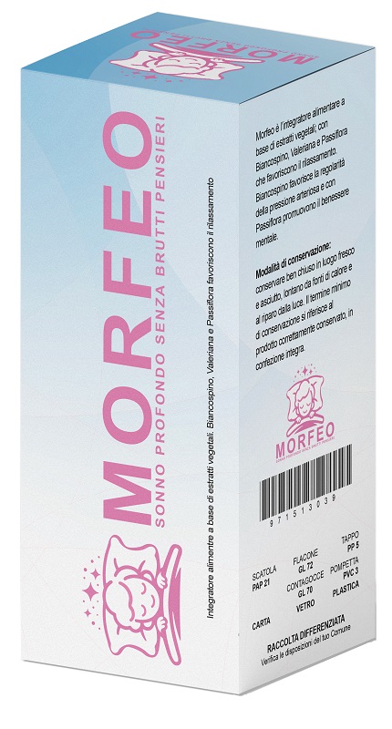 MORFEO SONNO PROFONDO SENZA BRUTTI PENSIERI 50 ML - Fontenova srl