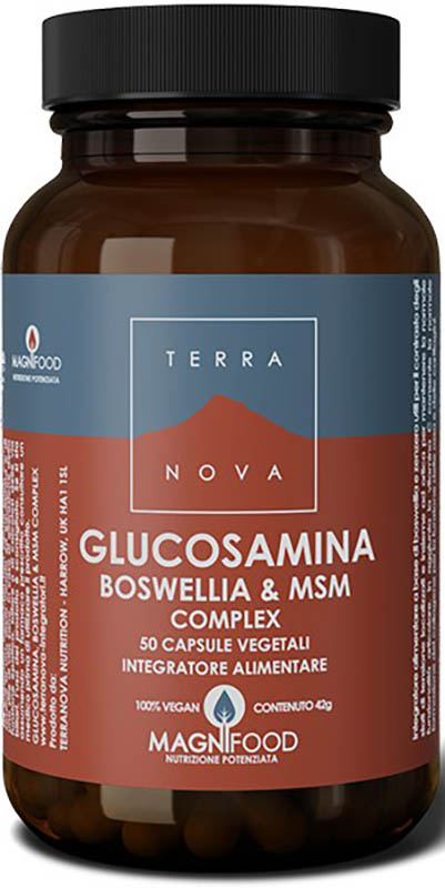 TERRANOVA COMPLESSO DI GLUCOSAMINA BOSWELLIA E MSM 50 CAPSULE - Fontenova srl