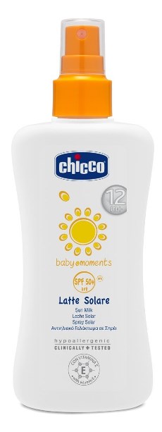 CHICCO LATTE SOLARE SPRAY SPF50 - Fontenova srl
