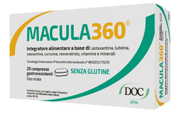 MACULA360 20 COMPRESSE GASTRORESISTENTI - Fontenova srl