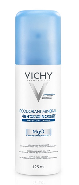 DEODORANTE MINERAL AEROSOL 125 ML - Fontenova srl