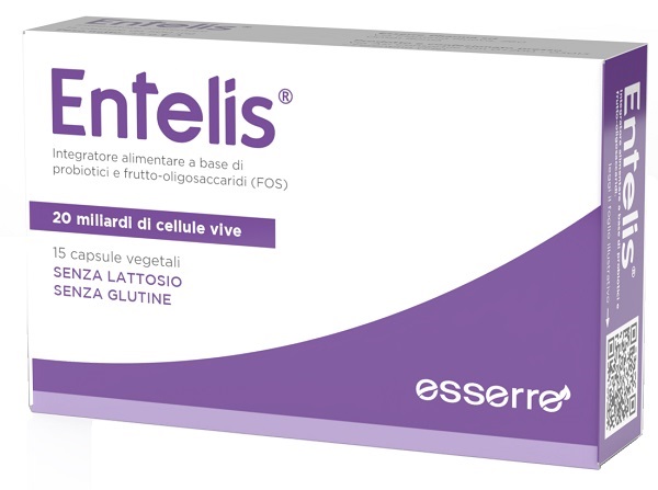 ENTELIS 15 CAPSULE VEGETALI - Fontenova srl