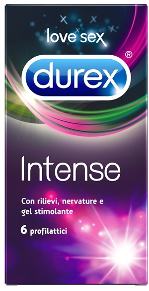 DUREX INTENSE ORGASMIC CONDOM 6 PEZZI - Fontenova srl