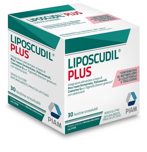 LIPOSCUDIL PLUS 30 BUSTINE OROSOLUBILI - Fontenova srl
