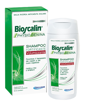 BIOSCALIN PHYSIOGENINA SHAMPOO FORTIFICANTE VOLUMIZZANTE 200 ML - Fontenova srl