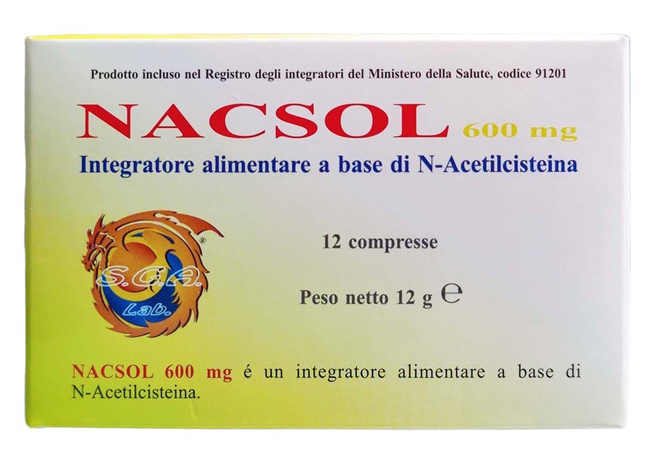 NACSOL 12 COMPRESSE - Fontenova srl