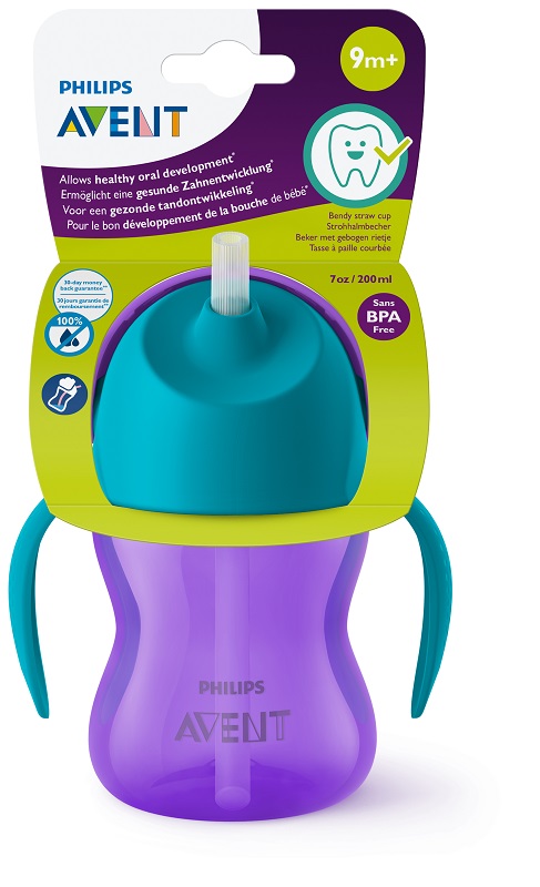 AVENT TAZZA CON CANNUCCIA FLESSIBILE DA 200ML 9 MESI+ - Fontenova srl