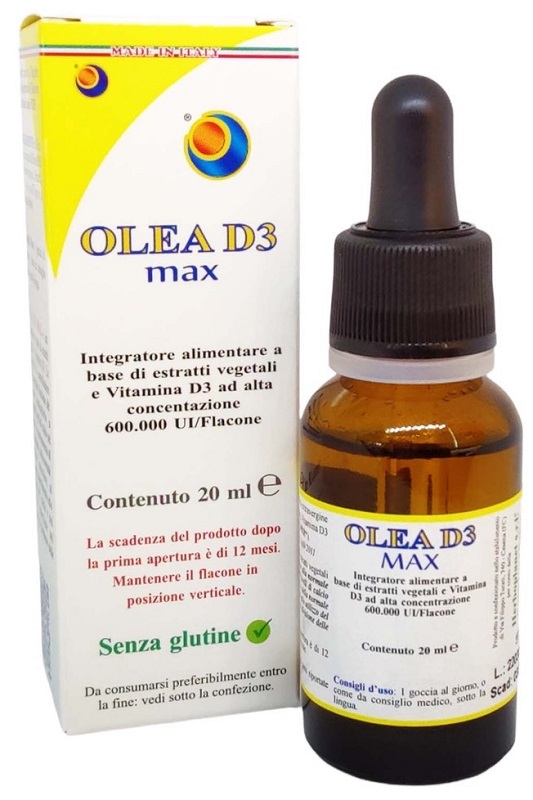 OLEA D3 MAX GOCCE 20 ML - Fontenova srl