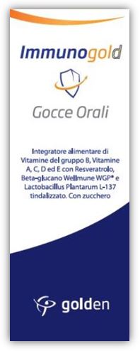 IMMUNOGOLD GOCCE ORALI 30 ML - Fontenova srl