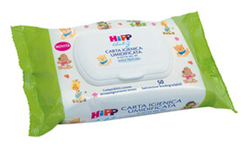 HIPP CARTA IGIENICA UMIDIFICATA 1X50 PEZZI - Fontenova srl