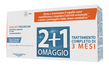 ANACAPS PROGRESSIV TRIO DUCRAY 30 CAPSULE - Fontenova srl