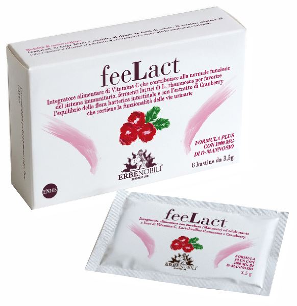 FEELACT 8 BUSTINE 3,5 G CON ZUCCHERO CON EDULCORANTE - Fontenova srl