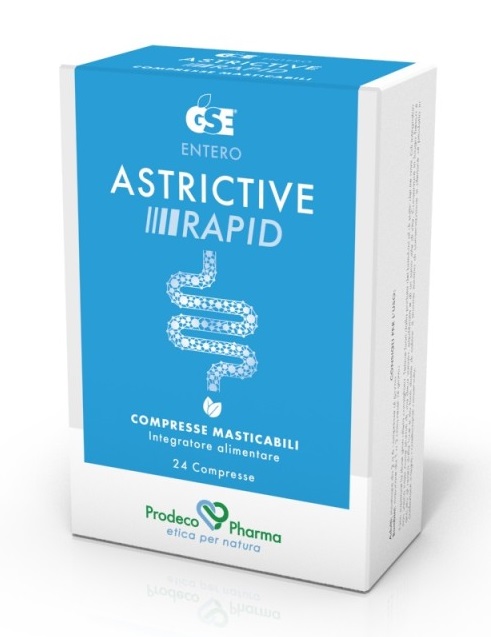 GSE ENTERO ASTRICTIVE 24 COMPRESSE MASTICABILI - Fontenova srl