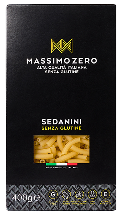 MASSIMO ZERO SEDANINI RIGATI 400 G - Fontenova srl