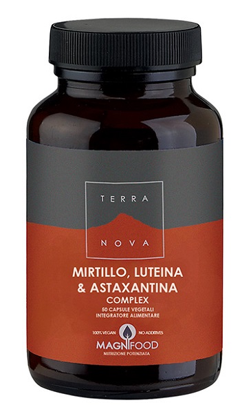 TERRANOVA MIRTILLO LUTEINA ASTAXANTINA SINERGIA PER GLI OCCHI 50 CAPSULE - Fontenova srl