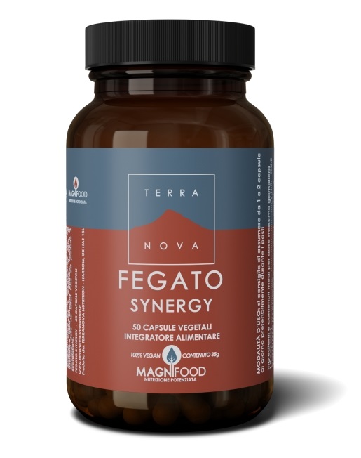 TERRANOVA FEGATO SYNERGY 50 CAPSULE VEGETALI - Fontenova srl
