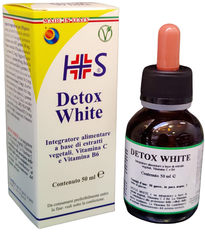 DETOX WHITE GOCCE 50 ML - Fontenova srl