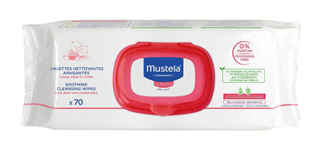 MUSTELA SALVIETTE DETERGENTE LENITIVO 70 PEZZI - Fontenova srl