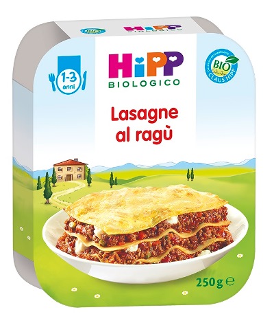 HIPP BIO LASAGNE AL RAGU VASCHETTA 250 G - Fontenova srl