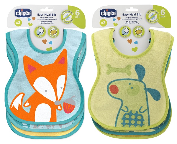 CHICCO BAVAGLINE PAPPA 6M+ 3PZ NEUTRE - Fontenova srl