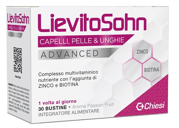 LIEVITOSOHN ADVANCED 30 BUSTINE AROMA PASSION FRUIT CON ZUCCHERO CON EDULCORANTI SENZA GLUTINE - Fontenova srl