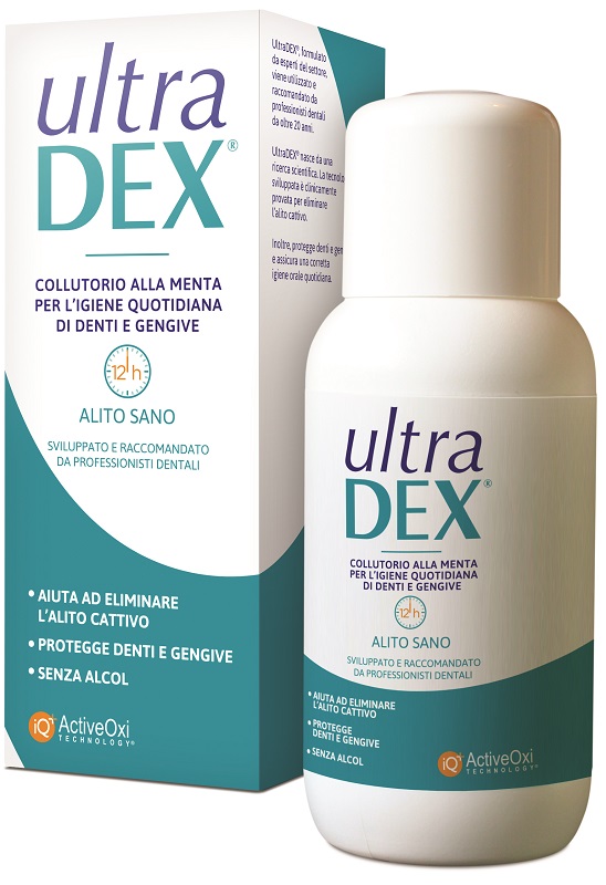 ULTRADEX COLLUTORIO ALITO SANO 250 ML SENZA ALCOOL - Fontenova srl