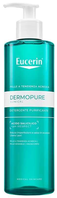 EUCERIN DERMOPURIFYER OIL CONTROL GEL DETERGENTE 400 ML - Fontenova srl