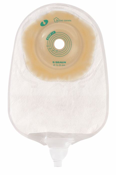 SACCA UROSTOMIA FLEXIMA ACTIVE O'CONVEX TRASPARENTE 15-35 MM 10 PEZZI - Fontenova srl