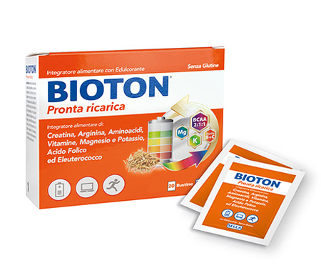 BIOTON PRONTA RICARICA 20 BUSTINE - Fontenova srl
