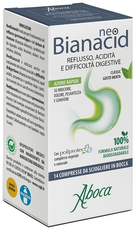 NEOBIANACID 14 COMPRESSE MASTICABILI - Fontenova srl