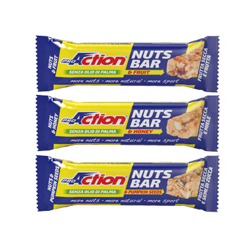 PROACTION NUTS BAR MIELE 30 G - Fontenova srl