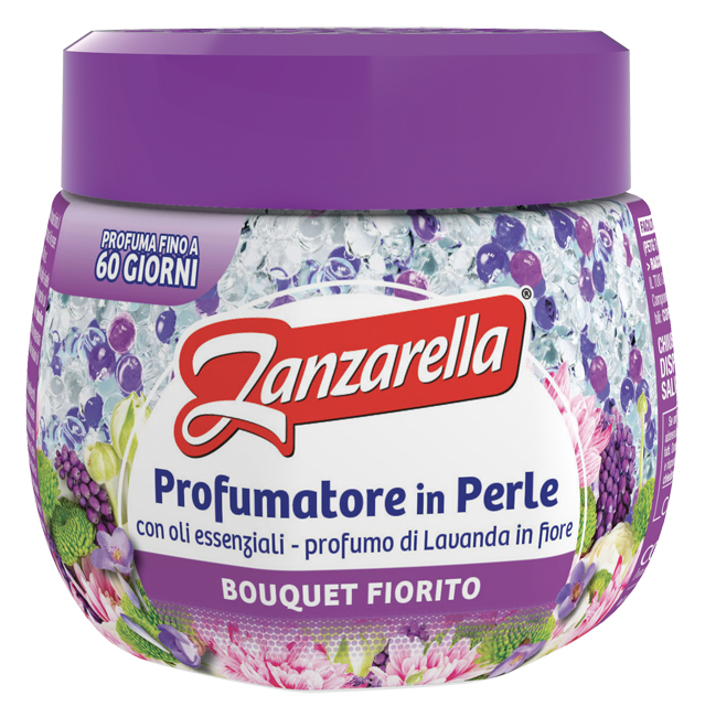 ZANZARELLA PERLE ANTIZANZARA FLOREALE 170 G - Fontenova srl